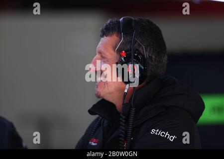 Barcellona, Spagna. 01st marzo 2019. Gunther Steiner; Team Principal Haas F1 Team. Formula 1 World Championship 2020, Winter testing Days 1 2020 Barcelona, 19-21 febbraio 2020. Credit: Agenzia Indipendente Foto/Alamy Live News Foto Stock