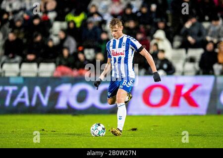 Odense, Danimarca, 16th, Febbraio 2020. Jeppe Tverskov (6) di OB visto durante la 3F Superliga partita tra OB e Brondby SE al Parco Naturale energia di Odense. (Photo Credit: Gonzales Photo - Lasse Lagoni). Foto Stock