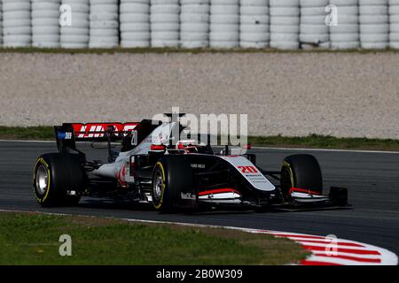 20 Kevin Magnussen, Haas F1 Team. GP d'Italia, campionato del mondo di Formula 1 2020, giornate di prove invernali 1 2020 Barcellona, 19-21 febbraio 2020.Photo Fed Foto Stock