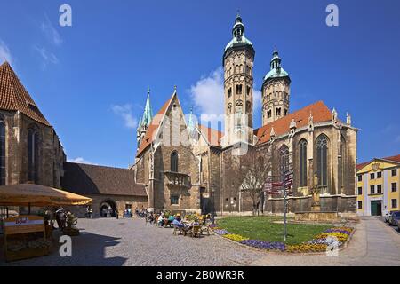 Cattedrale Di Naumburg, Naumburg, Saale, Sassonia-Anhalt, Germania, Europa Foto Stock