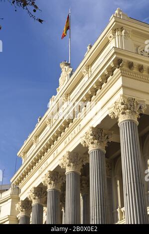 Borsa Di Madrid, Madrid, Spagna, Foto Stock