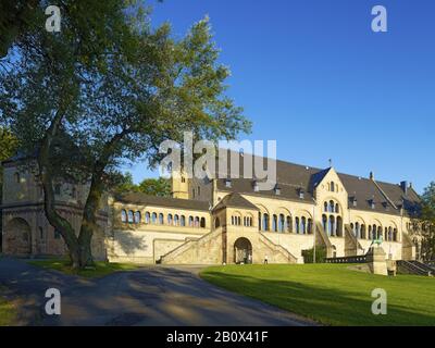 Kaiserpfalz Goslar, Bassa Sassonia, Germania, Foto Stock