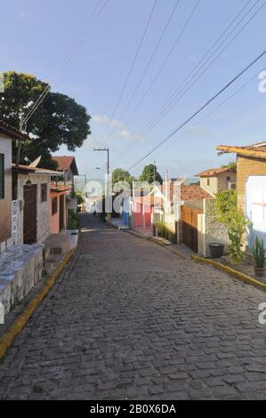 Vicolo A Praia Da Pipa, Rio Grande Do Norte, Brasile, Sud America, Foto Stock