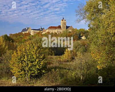 Castello Di Allstedt, Sassonia-Anhalt, Germania, Foto Stock