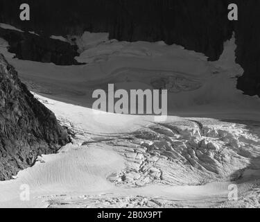 Ghiacciaio nel Parco Nazionale Jotunheimen, Norvegia, Foto Stock