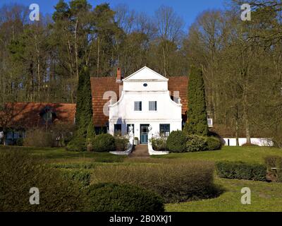 Barkenhoff, Heinrich Vogeler Haus, Worpswede, Bassa Sassonia, Germania, Foto Stock
