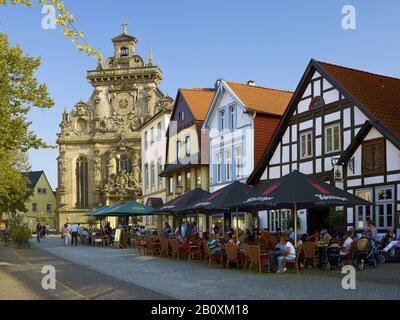 Stadtkirche Bückeburg, Landkreis Schaumburg, Bassa Sassonia, Germania, Foto Stock