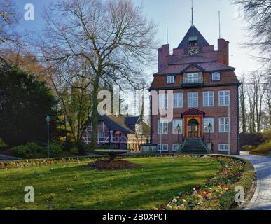 Castello Di Ritzebüttel A Cuxhaven, Bassa Sassonia. Germania, Foto Stock