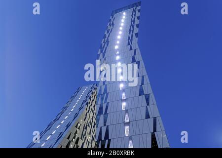 Design Hotel Bella Sky, Örestad, Amager, Copenhagen, Danimarca, Foto Stock
