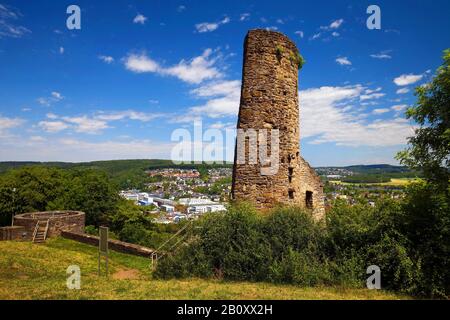 Il castello di Volmarstein, in Germania, in Renania settentrionale-Vestfalia, la zona della Ruhr, Wetter/Ruhr Foto Stock