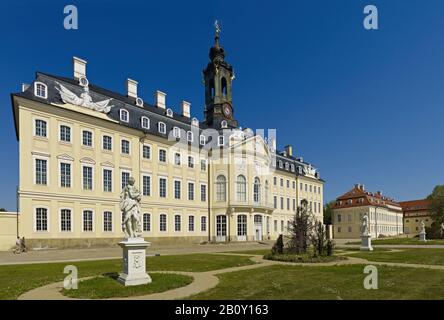 Castello Di Hubertusburg A Wermsdorf, Sassonia, Germania, Foto Stock