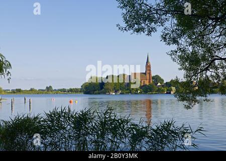 Marienkirche A Röbel, Meclemburgo-Pomerania Anteriore, Germania, Foto Stock