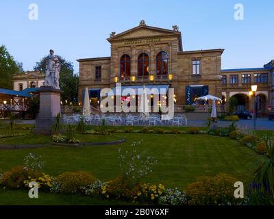 Casinò A Luitpoldpark A Bad Kissingen, Bassa Franconia, Baviera, Germania, Foto Stock