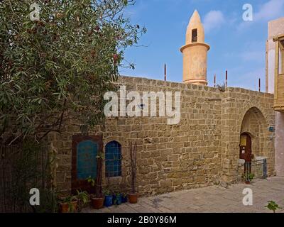 Casa di Simon il Tanner nella vecchia Giaffa vicino a Tel Aviv, Israele, Medio Oriente, Foto Stock