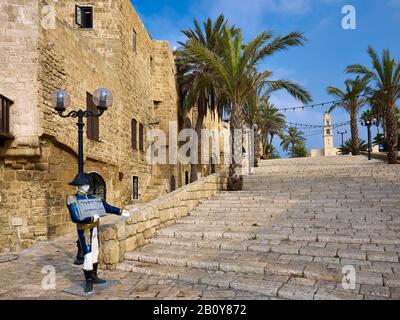 Centro storico di Jaffa vicino a Tel Aviv, Israele, Medio Oriente, Foto Stock