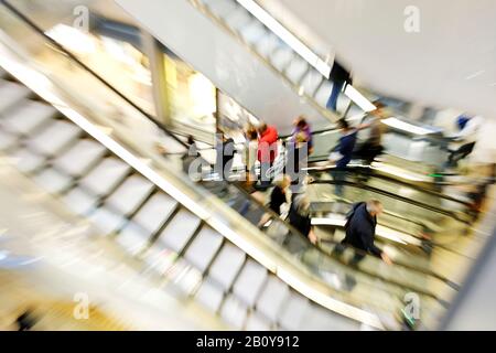 Shopping, Europa Passage, Città, Germania, Foto Stock