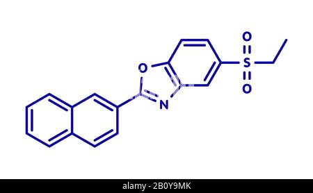 Molecola di farmaco per distrofia muscolare di EztrMID Duchene Foto Stock