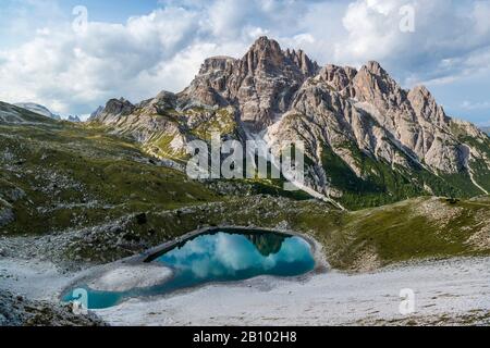 Circuito Di Paternkofel, Crodon Di San Candido, Parco Nazionale Drei Zinnen, Dolomiti, Alto Adige, Italia Foto Stock