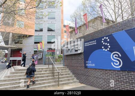 TAFE NSW campus a ultimo Sydney che fornisce competenze e formazione professionale, Sydney, Australia Foto Stock