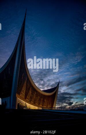 Grande Moschea Di Sumatra Occidentale, Padang, Sumatra, Indonesia Foto Stock