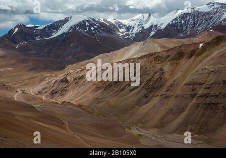Passo Agua Negra, 4753 m slm, Ande, confine con Cile Argentina Foto Stock