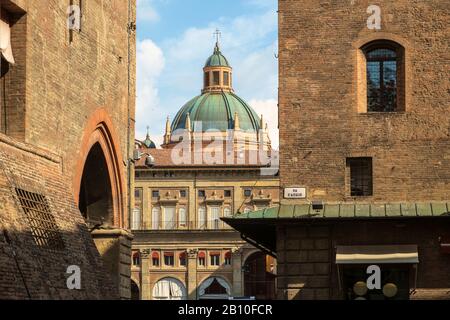 Duomo Di Bologna, Emilia-Romagna, Italia Foto Stock