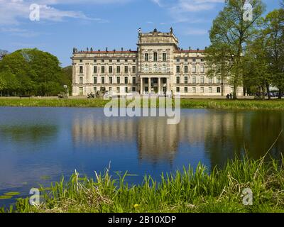 Palazzo Barocco Ludwigslust, Contea Di Ludwigslust-Parchim, Mecklenburg-Vorpommern, Germania Foto Stock