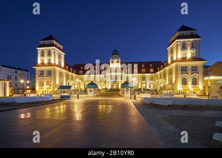 Kurhaus, Seebad Binz, Ruegen, Meclemburgo-Pomerania Anteriore, Germania Foto Stock