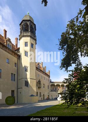 Lutherhaus A Wittenberg, Sassonia-Anhalt, Germania Foto Stock