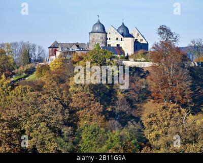 Sleeping Beauty Castle Sababurg, Hofgeismar, Assia, Germania Foto Stock