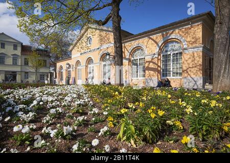 Museo Bauhaus Sulla Theaterplatz, Weimar, Turingia, Germania Foto Stock