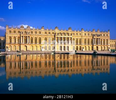 Il Palazzo di Versailles, Versailles, Francia Foto Stock