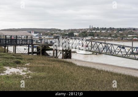 Molo Di Rochester Foto Stock