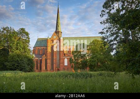 Il Minster in Bad Doberan, Meclenburgo-Pomerania Occidentale, Germania Foto Stock