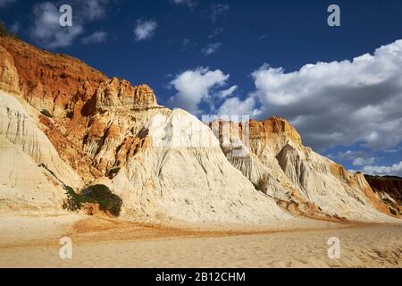 Alfamar Beach, Vilamoura, Quarteira, Faro, Algarve, PORTOGALLO Foto Stock