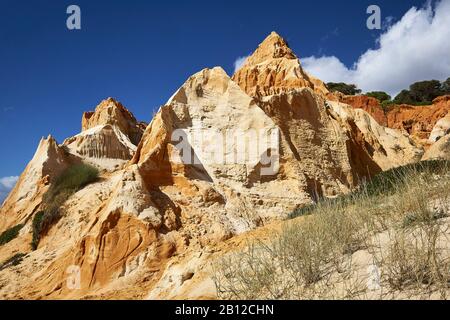 Alfamar Beach, Vilamoura, Quarteira, Faro, Algarve, PORTOGALLO Foto Stock