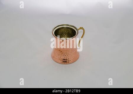 Tazza In Rame Puro Foto Stock