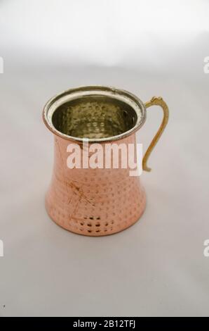 Tazza In Rame Puro Foto Stock