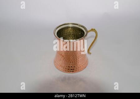 Tazza In Rame Puro Foto Stock