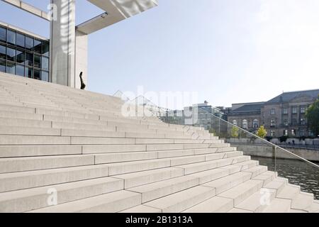Marie-Elisabeth-Lüders-Haus, Quartiere Governativo, Berlino, Germania Foto Stock