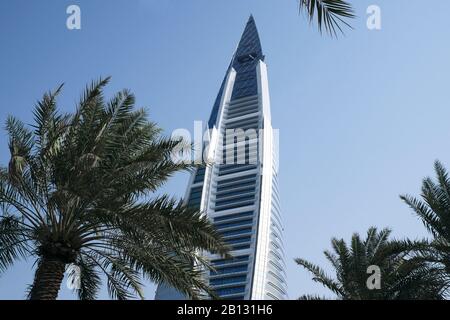 World Trade Center Complex, Manama, Regno Del Bahrain, Golfo Persico Foto Stock