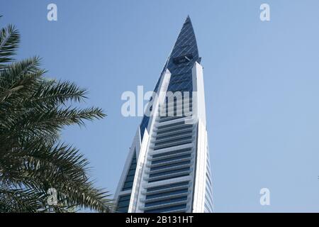 World Trade Center Complex, Manama, Regno Del Bahrain, Golfo Persico Foto Stock