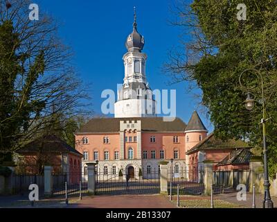 Castello Jever, Friesland, Bassa Sassonia, Germania Foto Stock