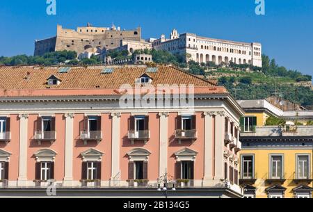 Fortezza Sant'Elmo ,,Napoli,Campania,Italia,Europa Foto Stock