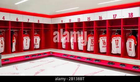 Cabina armadio del FC Red Bulls Salzburg Foto Stock