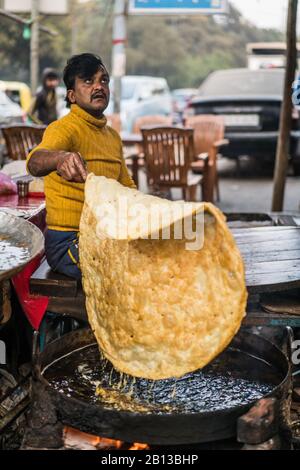 Street scene, Nuova Delhi, India, Asia. Foto Stock