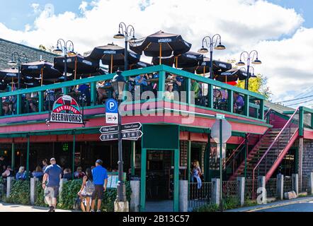 Bar Harbor Beerworks Foto Stock