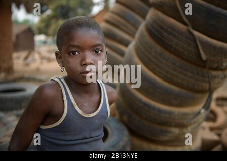 Ritratti Di Ivoriani, Costa D'Avorio Foto Stock