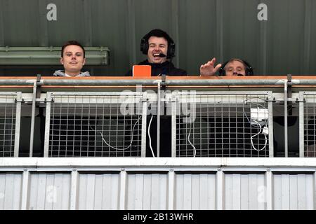 Londra, Regno Unito. 22nd Feb, 2020. Londra, INGHILTERRA - FEBBRAIO 22ND durante la partita Sky Bet League 2 tra Leyton Orient e Oldham Athletic al Matchroom Stadium, Londra Sabato 22nd Febbraio 2020. (Credit: Eddie Garvey | MI News) La Fotografia può essere utilizzata solo per scopi editoriali di giornali e/o riviste, licenza richiesta per uso commerciale Credit: Mi News & Sport /Alamy Live News Foto Stock