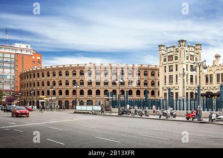 Arena Plaza De Toros In Valencia, Spagna Foto Stock